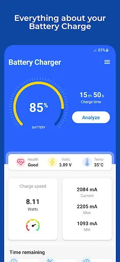 Battery Charger - battery life screenshot 1