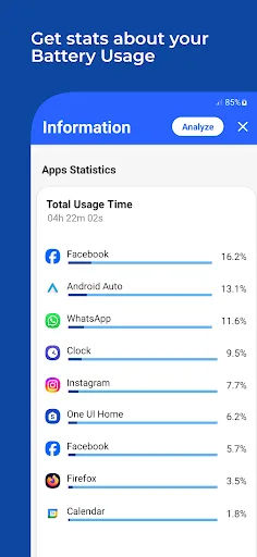 Battery Charger - battery life screenshot 4