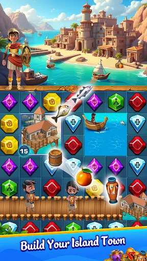 Jewel Ancient 3: Atlantis Gems screenshot 5