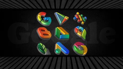 Auric Dark - 3D Icon Pack screenshot 3