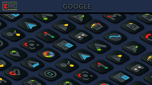 Camo Dark Icon Pack screenshot 2