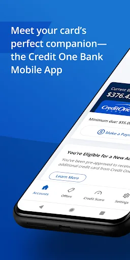 Credit One Bank Mobile screenshot 1