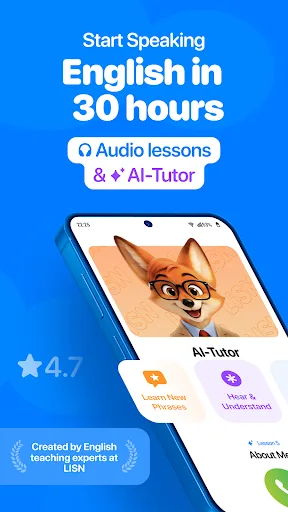 Learn English & Spanish Lisn screenshot 1