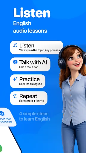 Learn English & Spanish Lisn screenshot 2