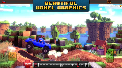 Blocky Roads screenshot 4
