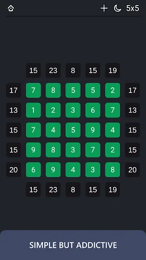 Meganum - Math Puzzle Game screenshot 1