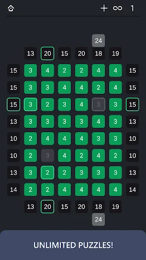 Meganum - Math Puzzle Game screenshot 2