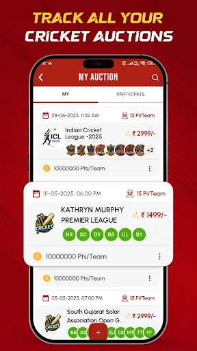 CricAuction™ - Cricket Auction screenshot 2