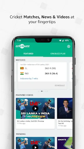 Cricbuzz for Android TV screenshot 3