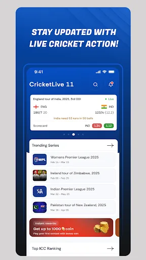Cricket Live 11 screenshot 2