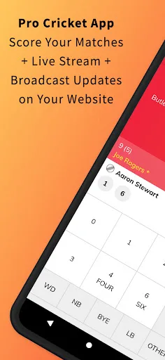 CrickPro - Cricket Scoring App screenshot 1