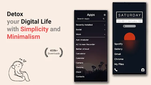 Oasis - Minimal App Launcher screenshot 1