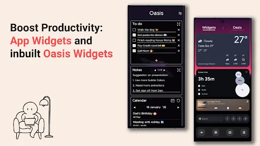 Oasis - Minimal App Launcher screenshot 2