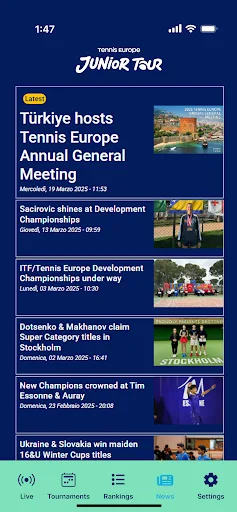 Tennis Europe screenshot 1