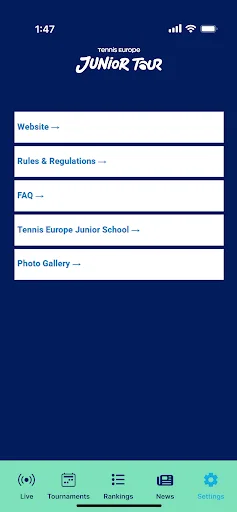 Tennis Europe screenshot 2
