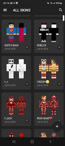 HD Skins for Minecraft 128x128 screenshot 2
