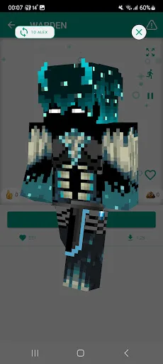 HD Skins for Minecraft 128x128 screenshot 4