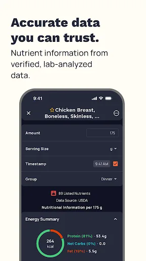 Cronometer: Calorie Counter screenshot 4