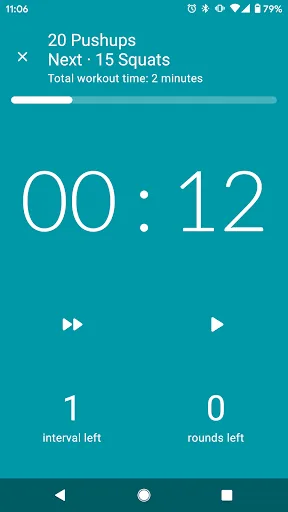 Workout timer : Crossfit WODs screenshot 2