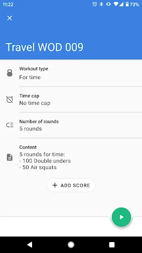 Workout timer : Crossfit WODs screenshot 4