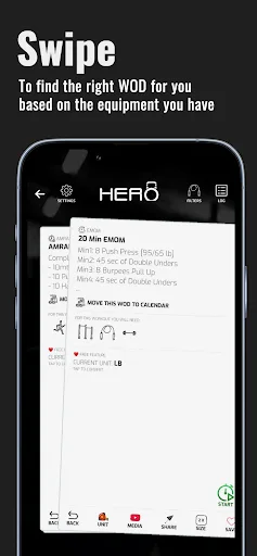 Hero WOD - Workouts Generator screenshot 4
