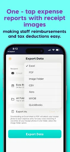 Crunchr Receipt Scanner screenshot 5