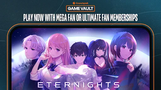 Crunchyroll: Eternights screenshot 1