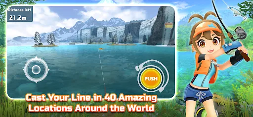 Crunchyroll: Fishing Star WT screenshot 4