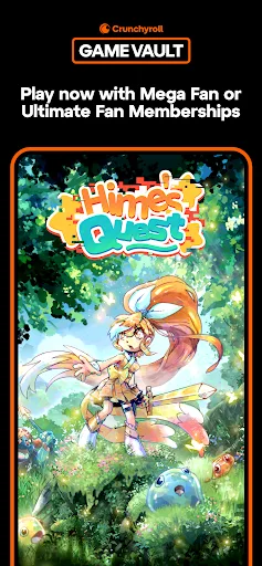 Crunchyroll: Hime's Quest screenshot 1