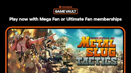 Crunchyroll Metal Slug Tactics screenshot 1