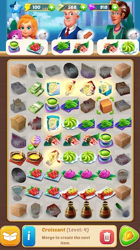Merge Cafe Premium -Home Decor screenshot 1