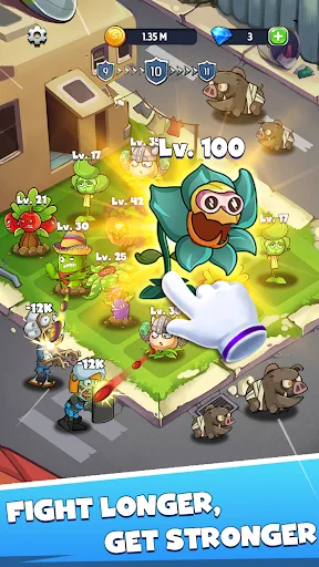 Merge Plants – Monster Defense screenshot 4