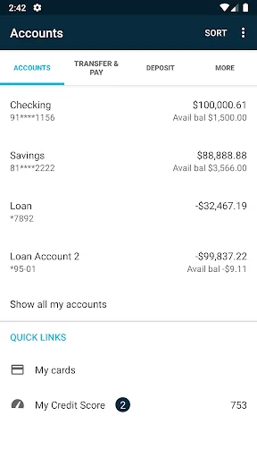 Community Service Credit Union screenshot 3