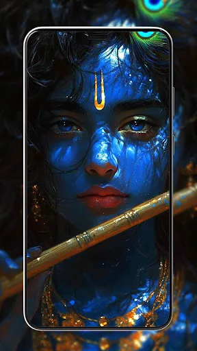 Lord Krishna Wallpaper HD screenshot 1
