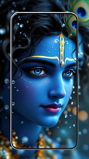 Lord Krishna Wallpaper HD screenshot 2