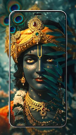 Lord Krishna Wallpaper HD screenshot 4