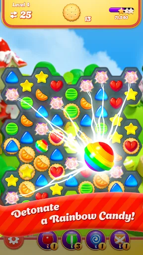 Sugar Witch: Hexa Blast screenshot 2