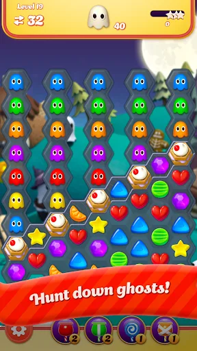 Sugar Witch: Hexa Blast screenshot 3