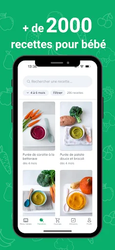 Cuisinez pour bébé screenshot 1