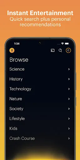Curiosity Stream screenshot 4