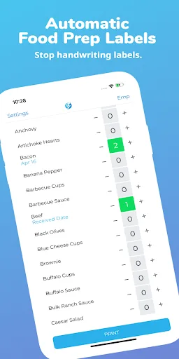 PrepWizard screenshot 1