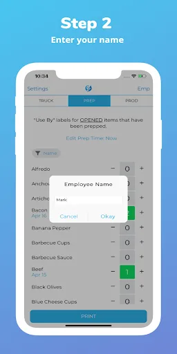 PrepWizard screenshot 3