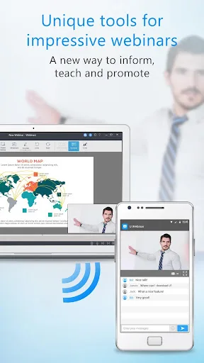 U Meeting, Webinar, Messenger screenshot 5