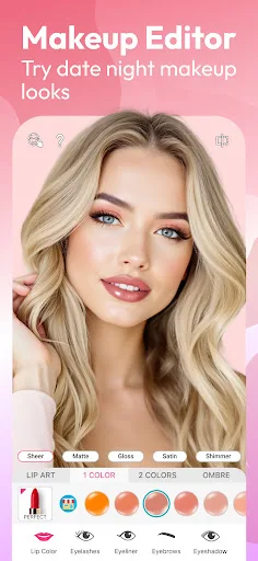 YouCam Makeup: Face Editor screenshot 1