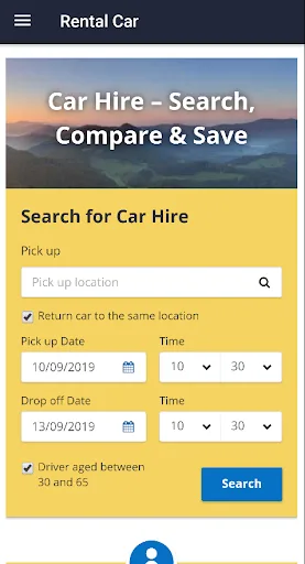 Rental Car screenshot 1