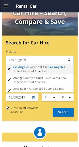 Rental Car screenshot 2
