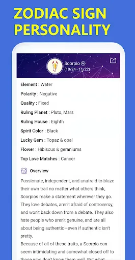 Magic Horoscope & Zodiac Signs screenshot 4