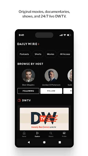 DailyWire+ screenshot 2