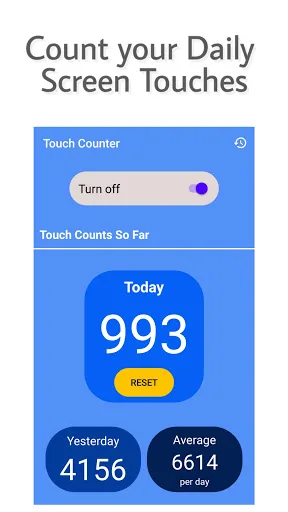 Touch Counter screenshot 1