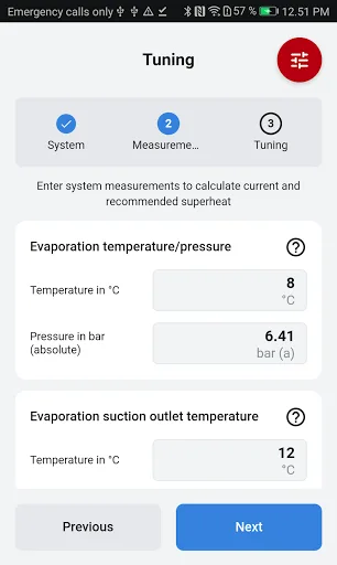 TXV Superheat Tuner screenshot 2